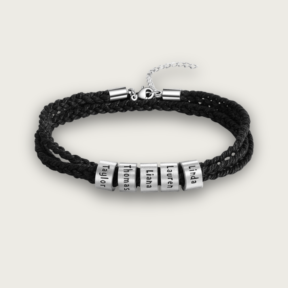 Black Rope Bracelet
