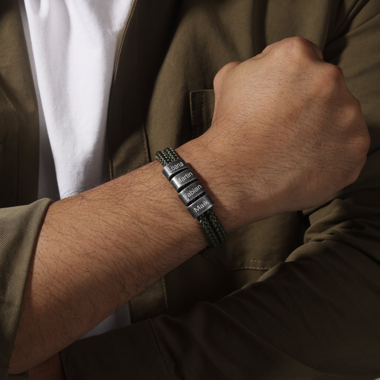 Dark Green Vintage Bracelet