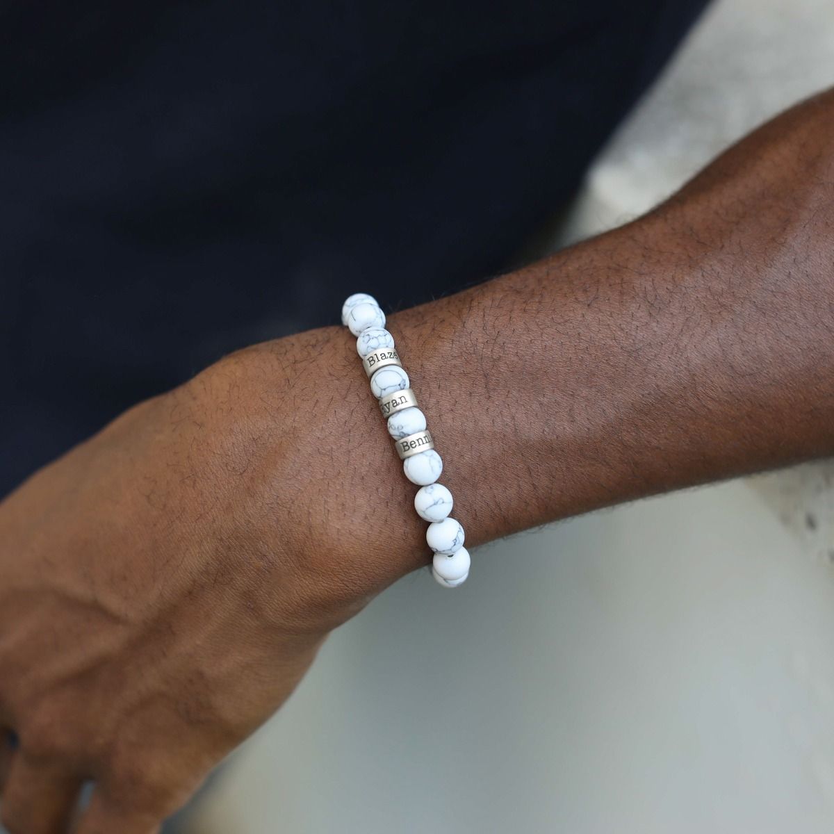 Marble Bead Bracelet