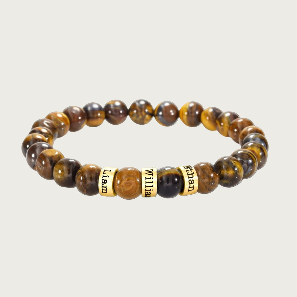 Tiger Eye Beaded Bracelet